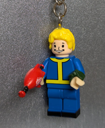 Handmade  Minifigure Keychains