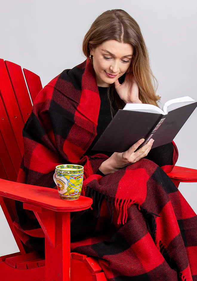 Merino Wool Tartan Blanket - Rob Roy