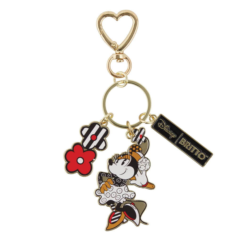 Disney Britto Midas Minnie Mouse Keychain