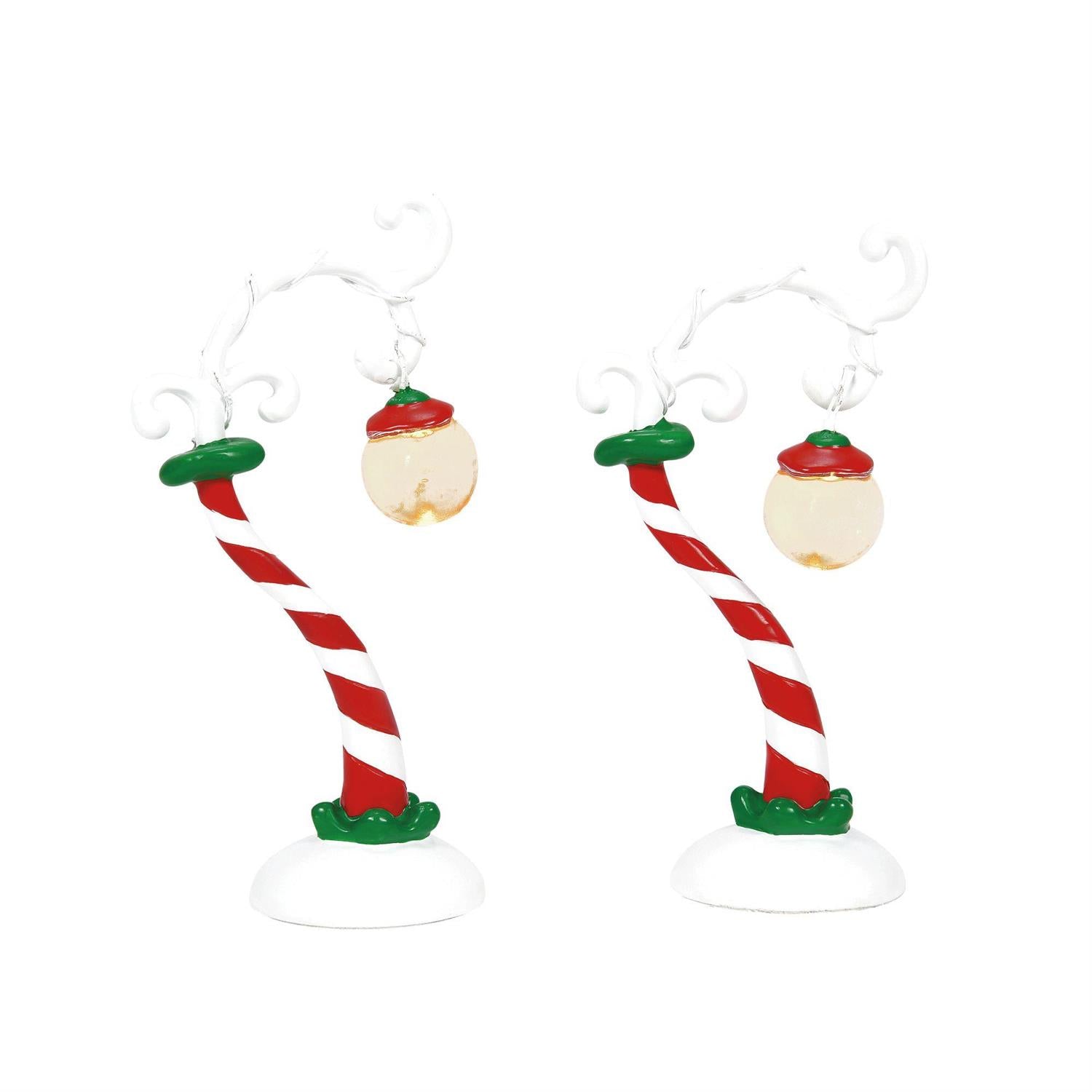 Grinch Streetlights - Set of 2