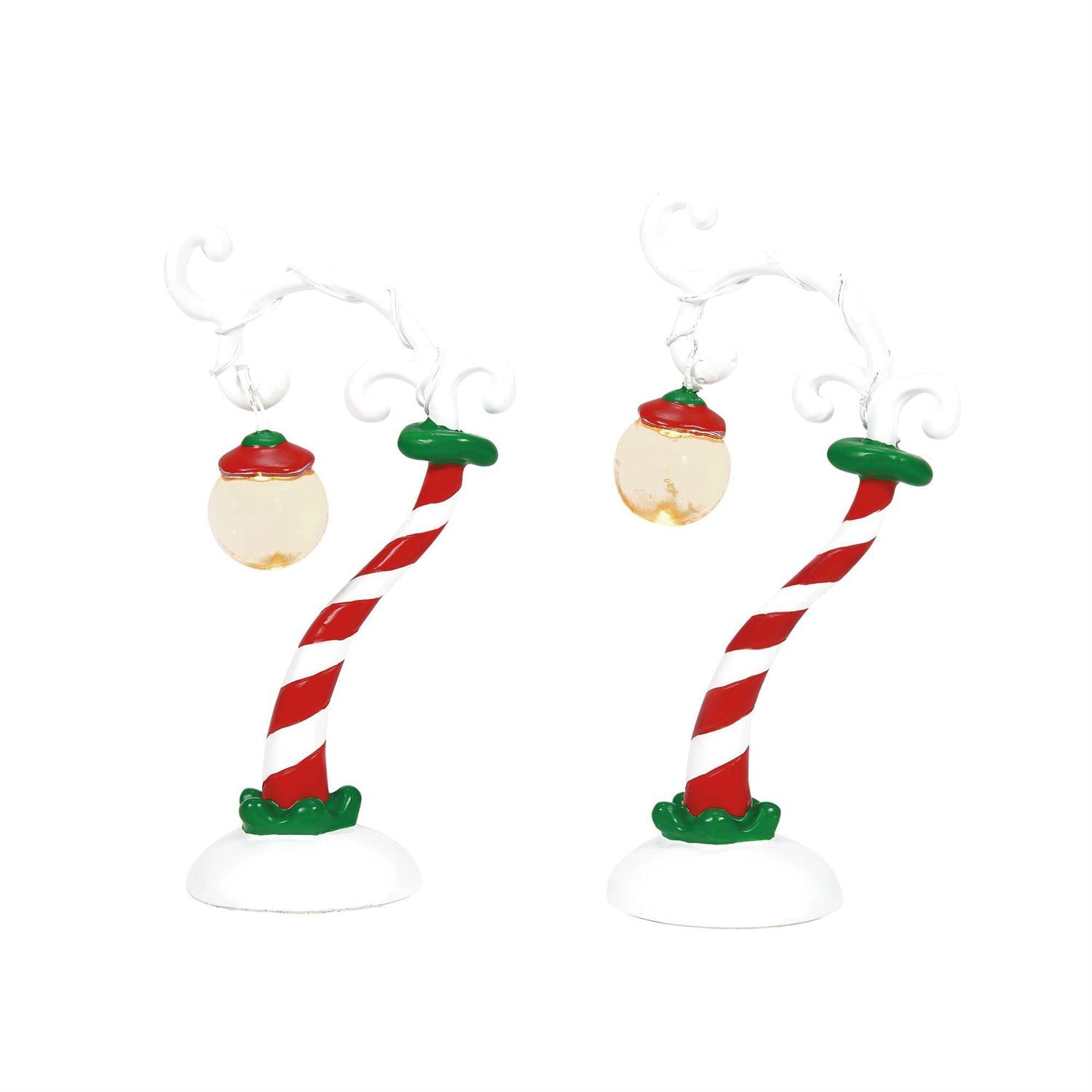 Grinch Streetlights - Set of 2