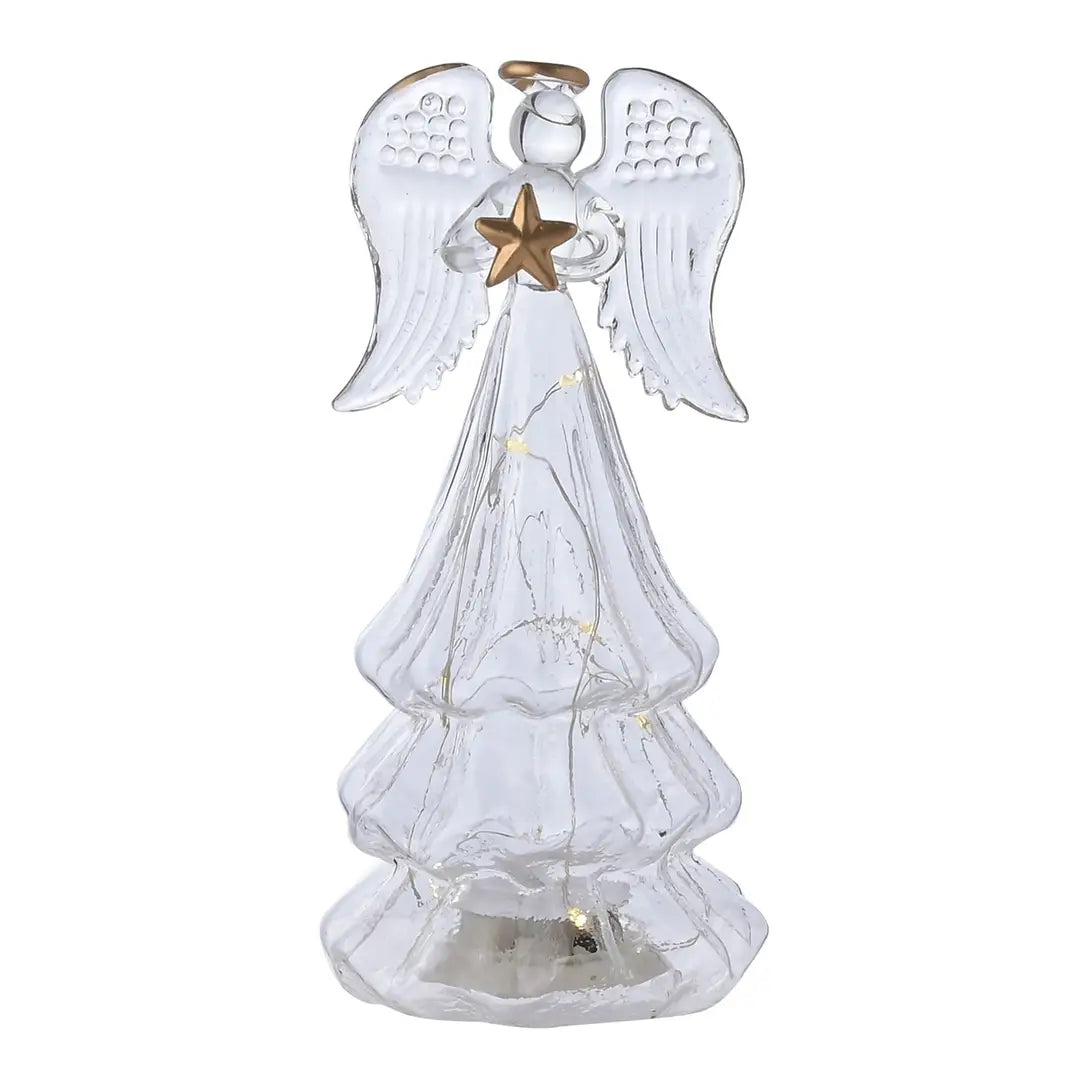 Celestial Clear Led Angel Light Decoration