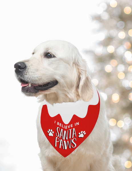 Happy Howl-idays Dog Bandana