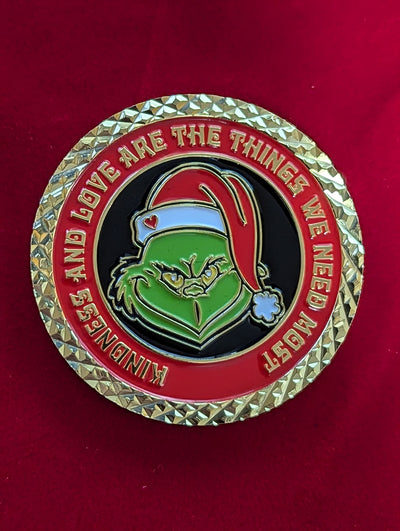 Grinch Medallion