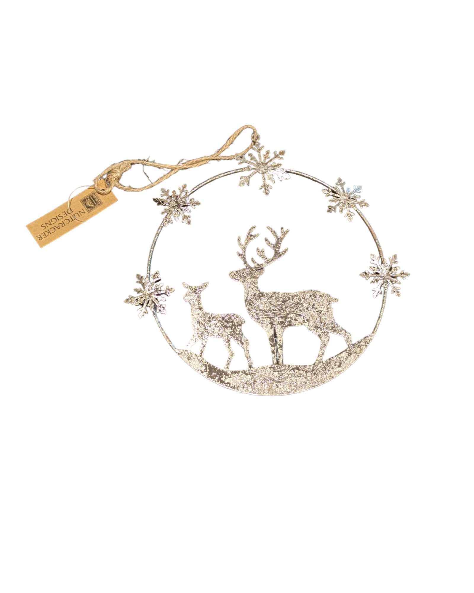 Silver Metal Deer Ring