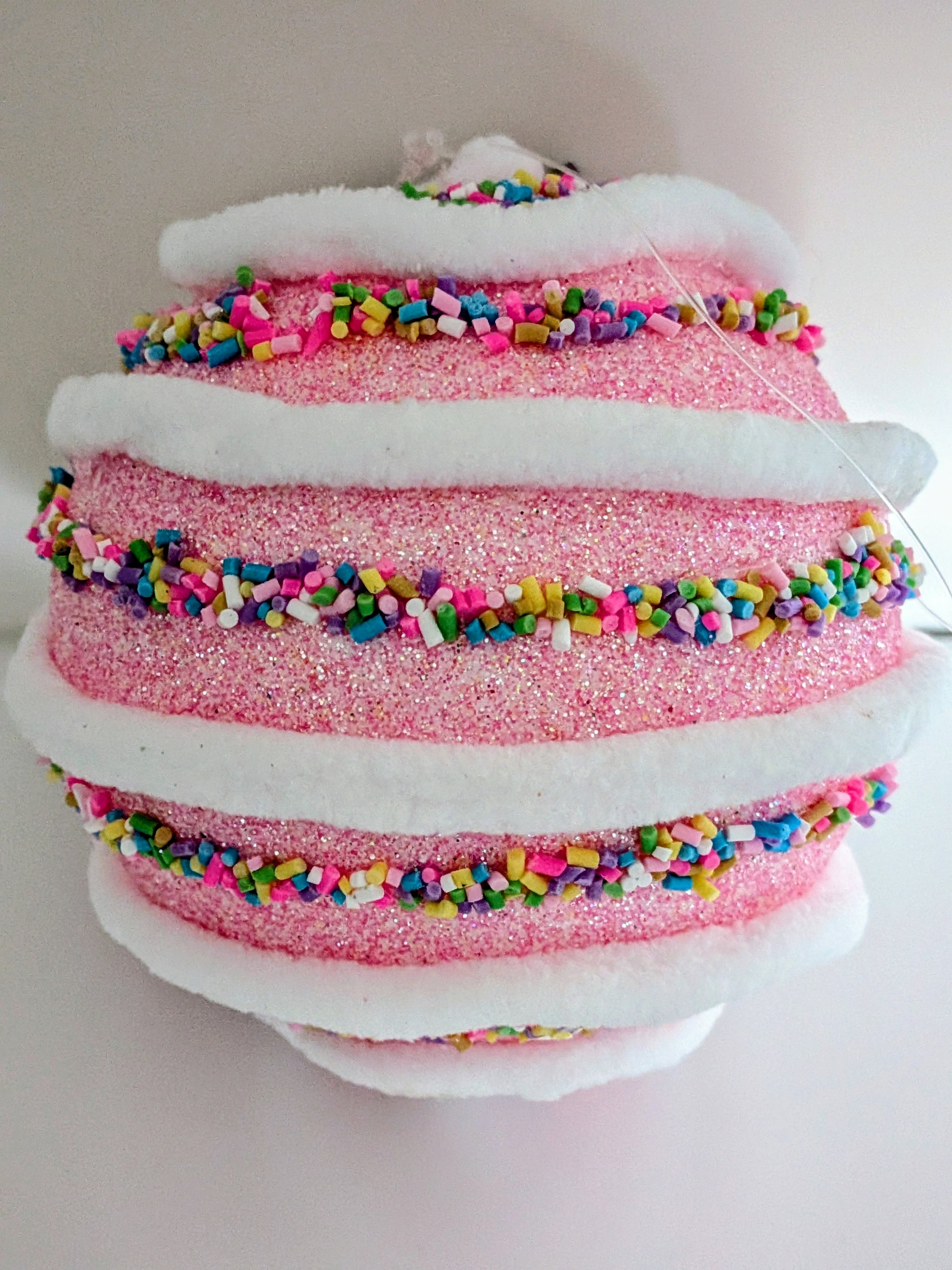 Candy Swirl Ball Ornament