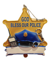 God Bless Our Police Ornament