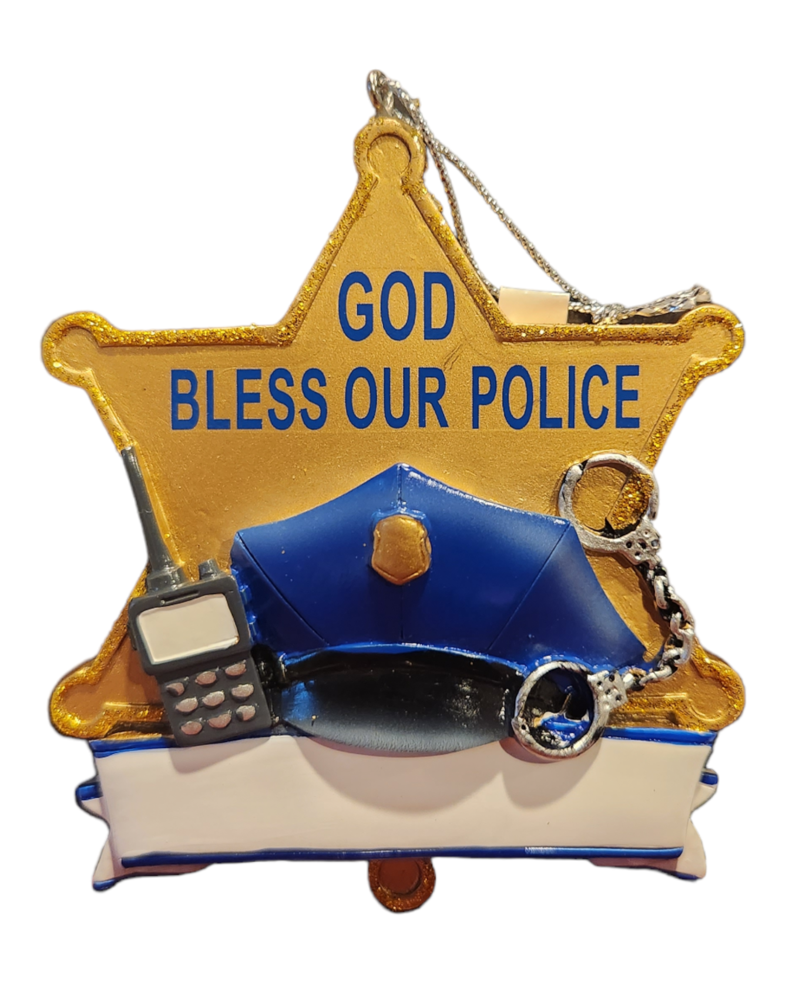God Bless Our Police Ornament