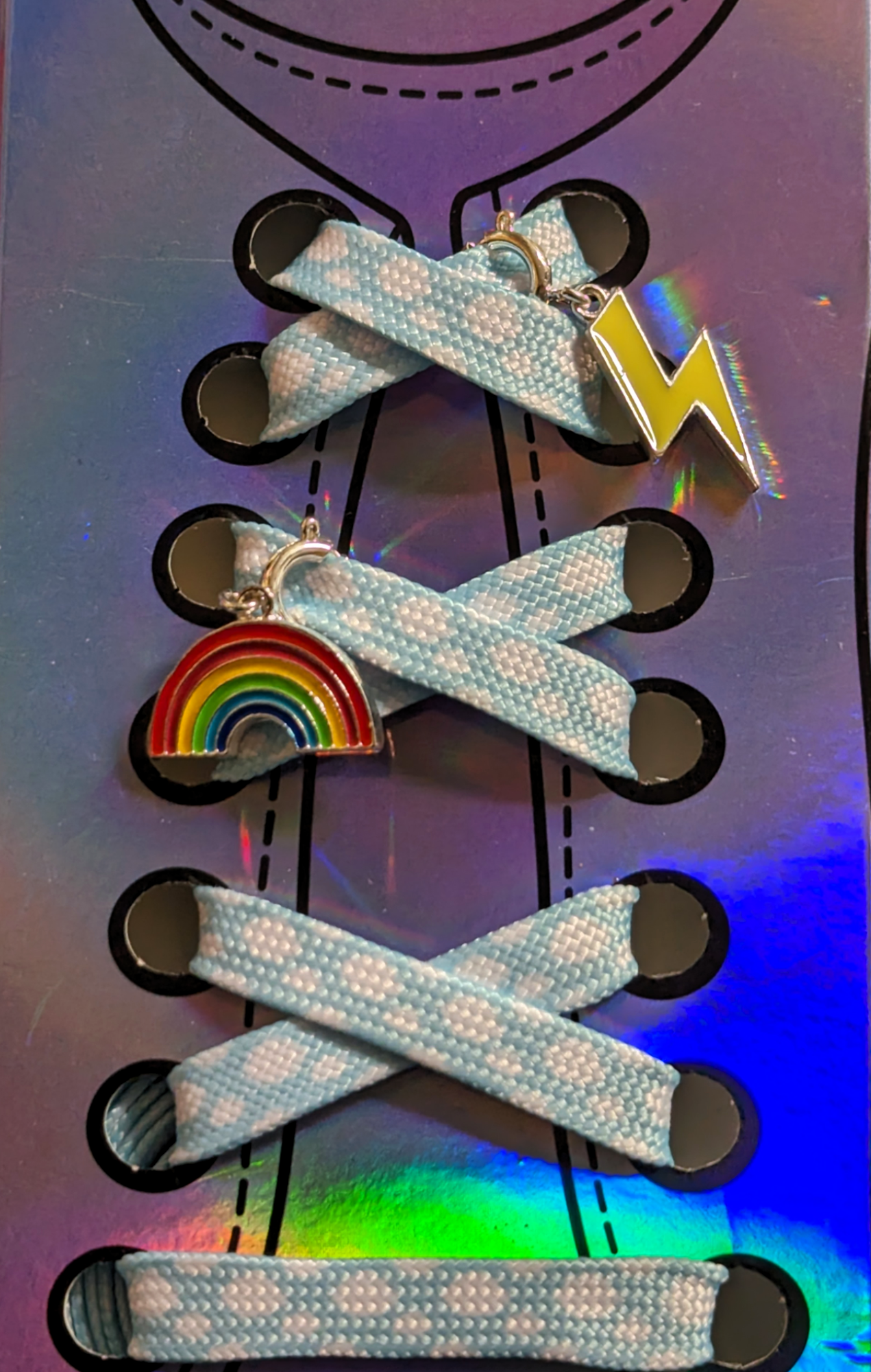 Cloud Shoe Laces + Charms
