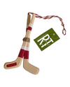 Wooden Hockey Stick Ornament