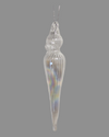 Icicle Drop  Glass Ornament