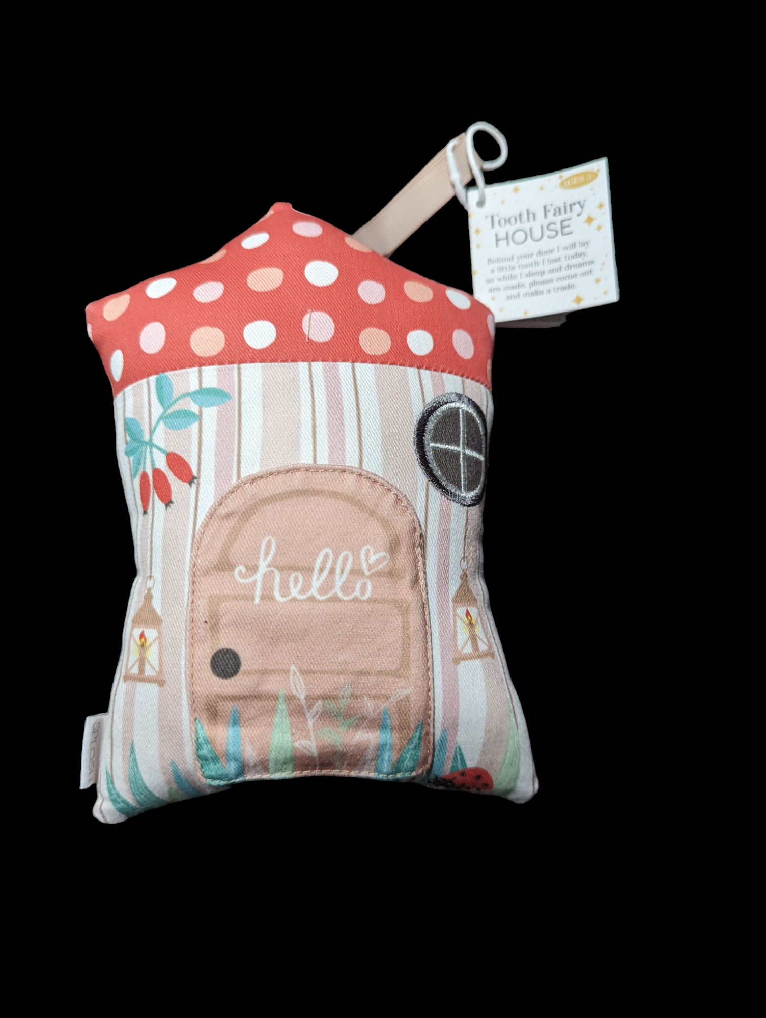 Tooth Fairy House Pillow