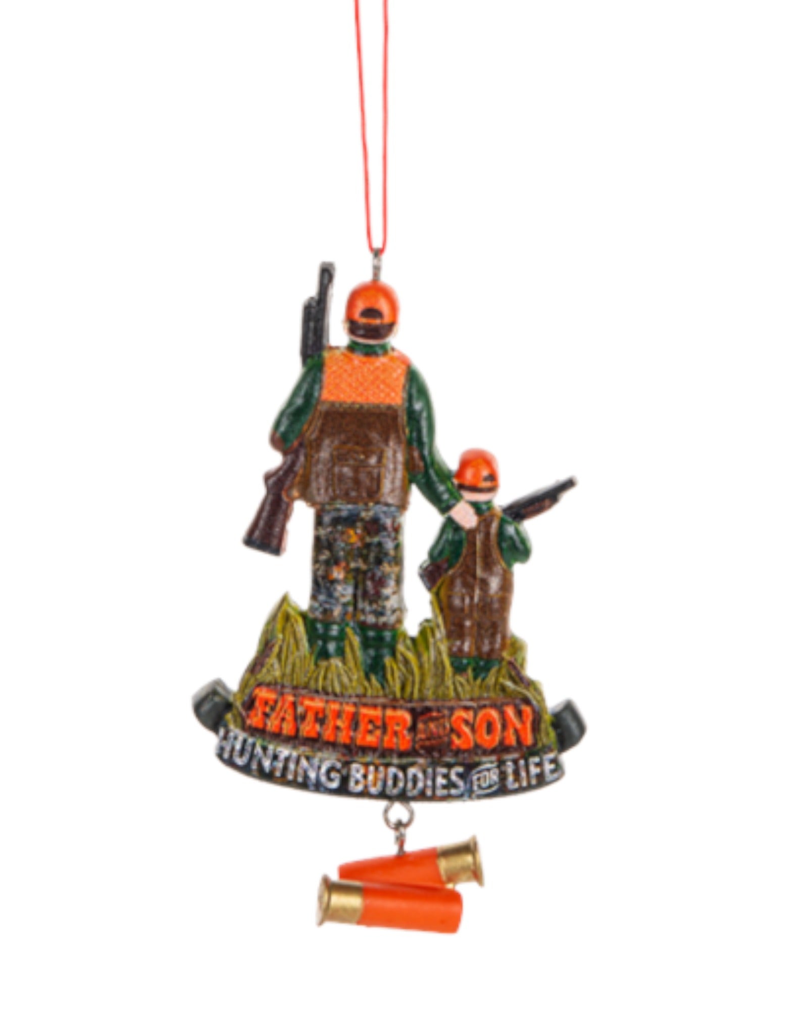 Father & Son Hunting Ornament