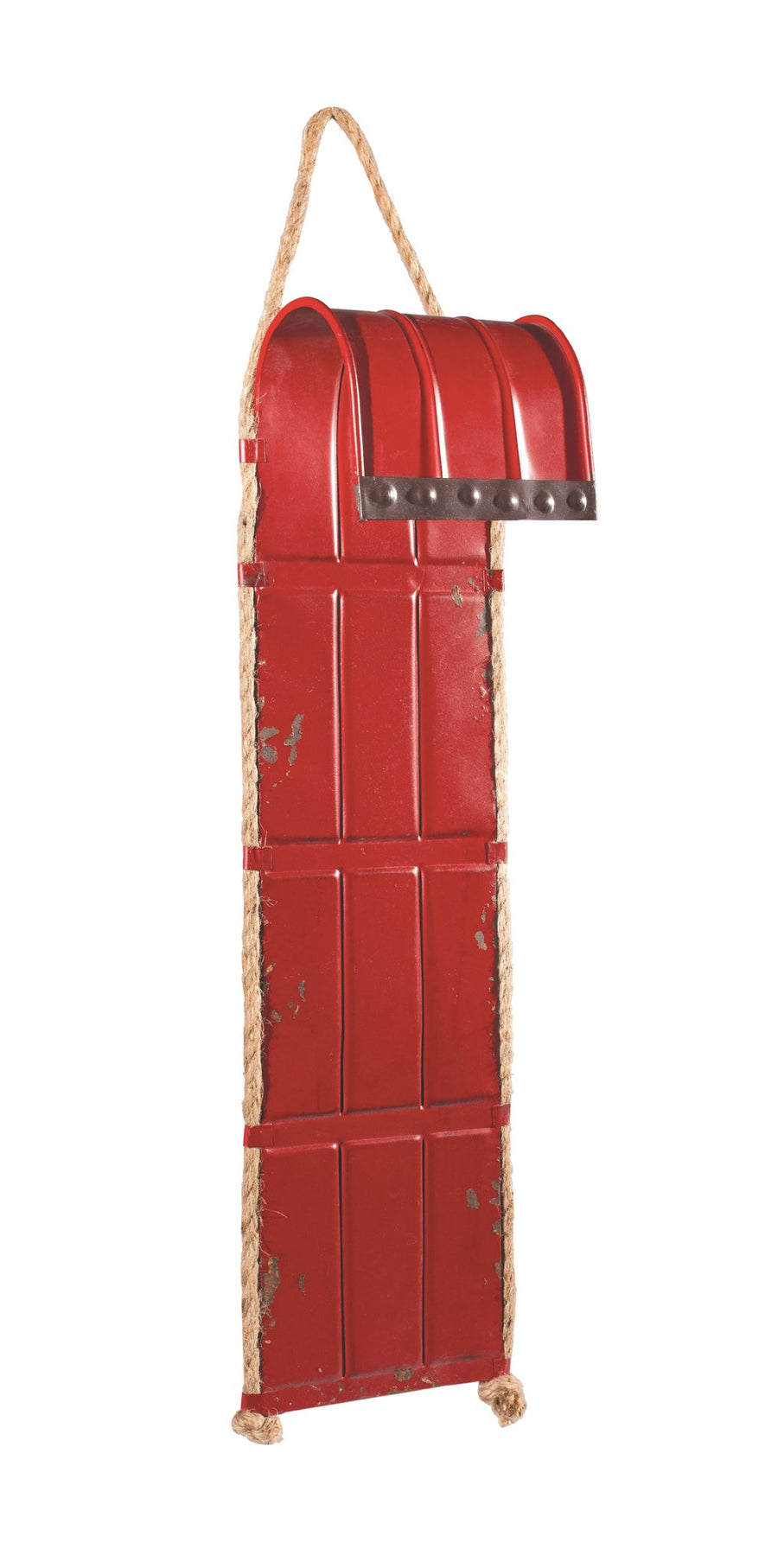 TOBOGGAN-METAL RED 24"