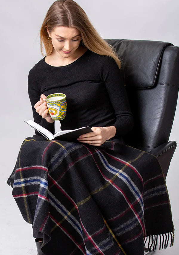 Merino Wool Tartan Knee/Lap Blanket - Spirit of the Titanic