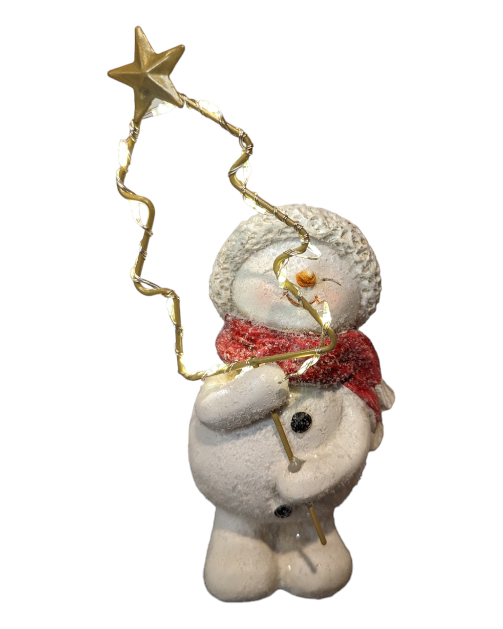 Winter Snowman Lite up Tree