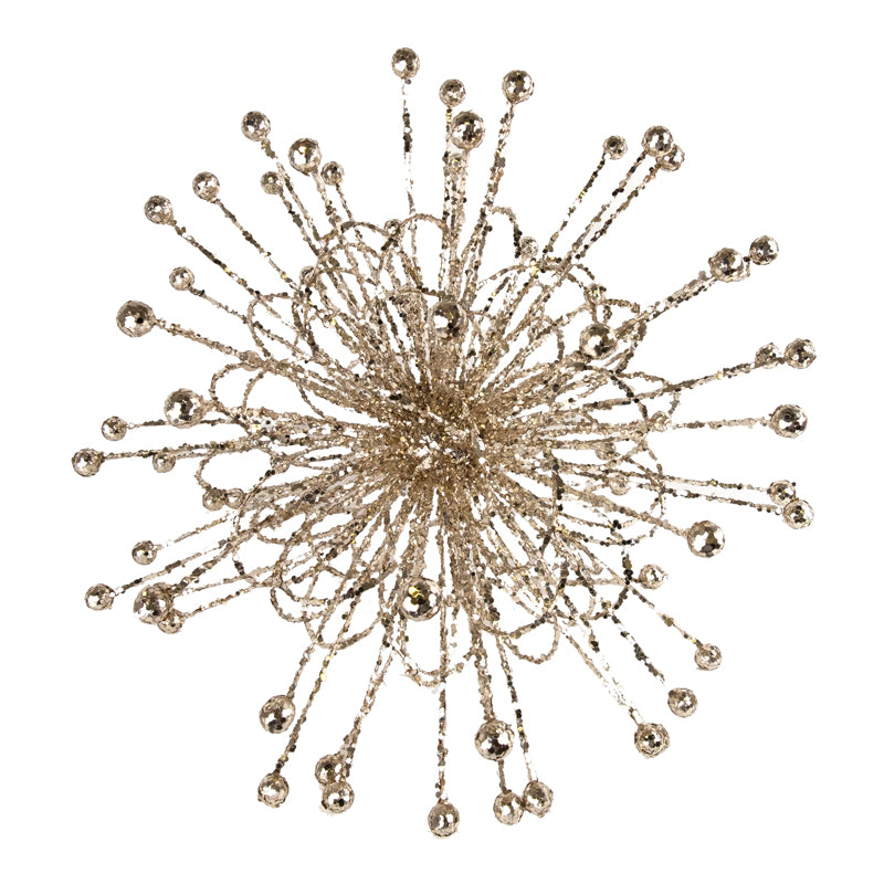 Star Burst 16" W/ Champagne Glitter