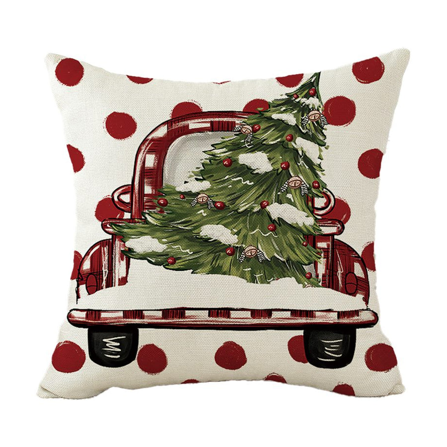 Decorative Cushion " Red Truck"