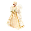 Ivory and Gold Tree Topper Angel