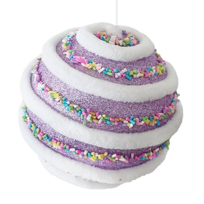 Candy Swirl Ball Ornament