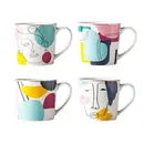 Mug Face Art Series Set