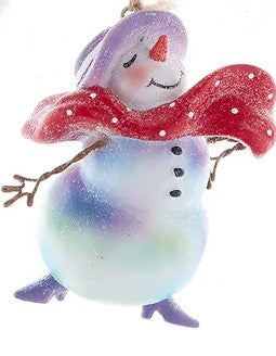 Sassy Snow Lady Ornaments