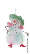 Sassy Snow Lady Ornaments