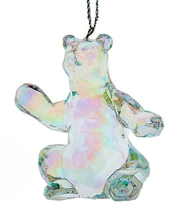 Opalescent Bear Ornaments
