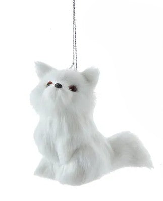 White Animals Ornament