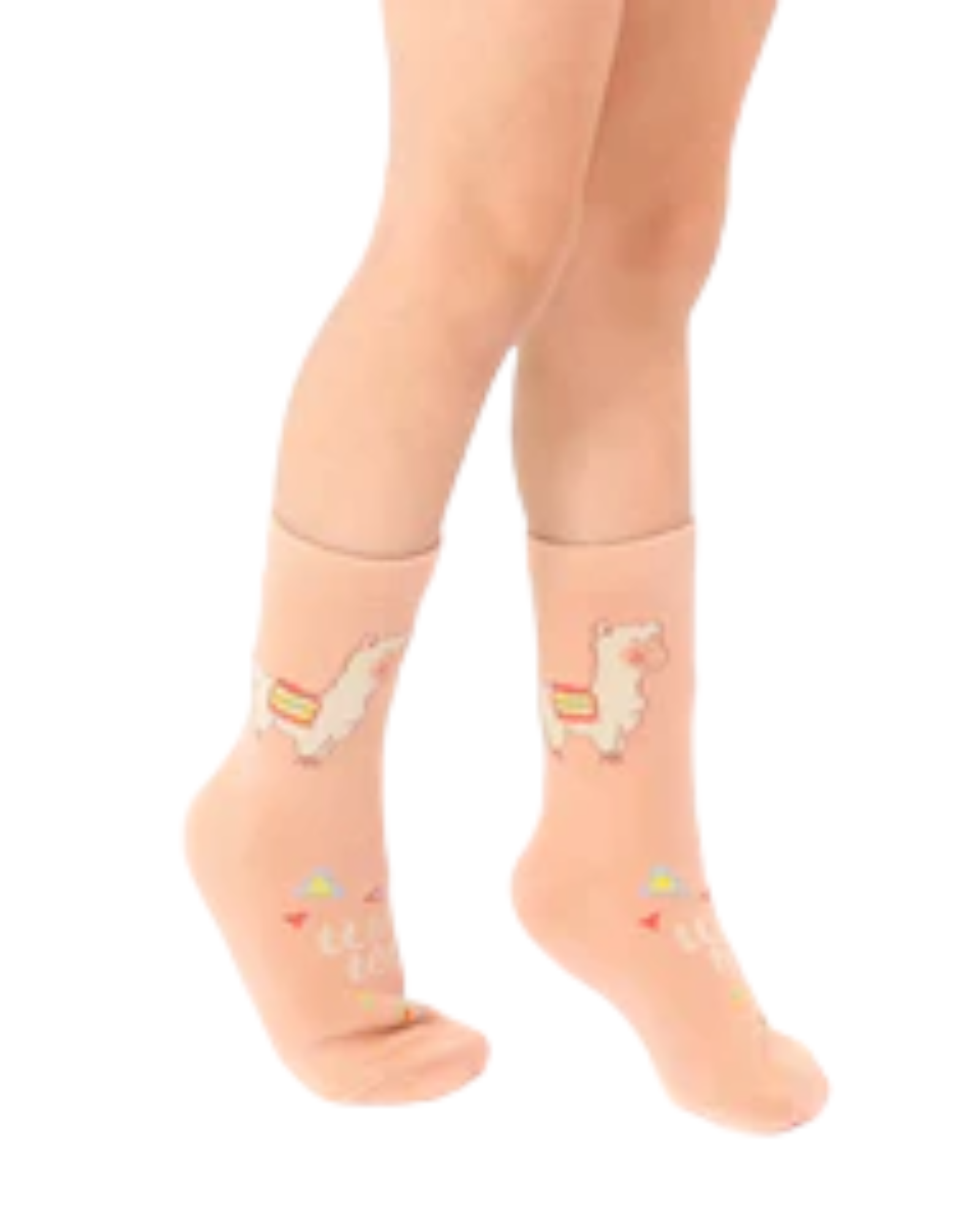 Llama 3D Kids Crew Sock