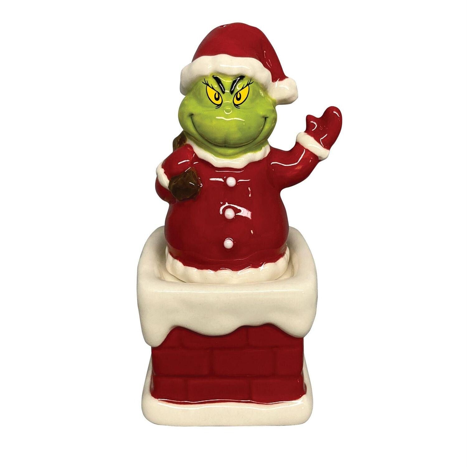 Grinch - Santa Grinch in Chimney S&P Shakers