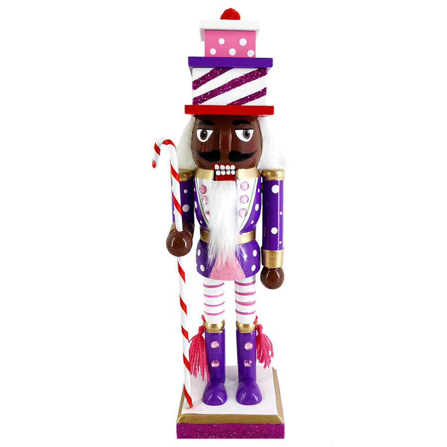 Candy Cane Nutcracker Soldier