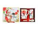 Santa & Snowman Bone China Gift Set